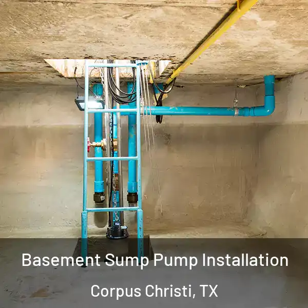  Basement Sump Pump Installation Corpus Christi, TX