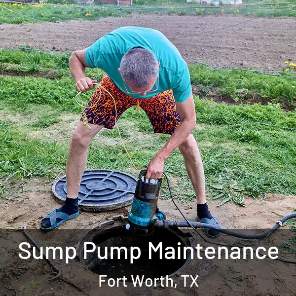  Sump Pump Maintenance Fort Worth, TX
