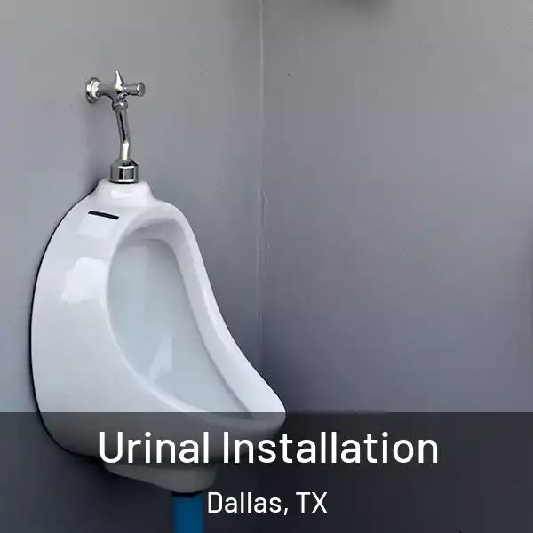  Urinal Installation Dallas, TX